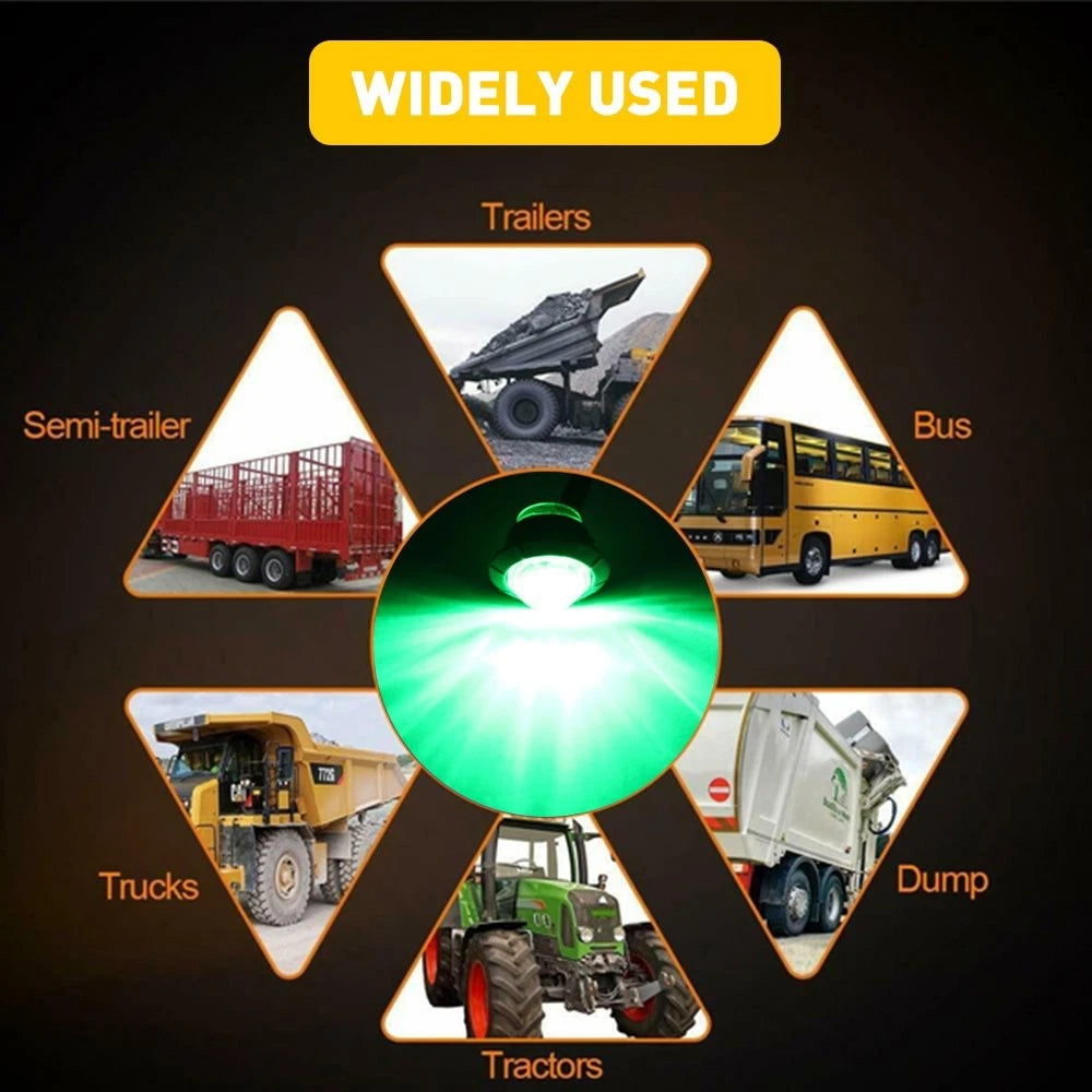 LED Marker Lights for Truck Trailer (12V)