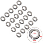 20pcs Solid Split Rings for Jig Assist Hook Connection