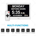 7" LED Digital Day Clock Calendar for Dementia (Suitable for All Models)