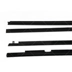 Set of 4 Weatherstrip Outer Window Seal for Mazda 3 BK Sedan (2003–2009)