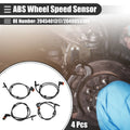 Set of 4 ABS Sensors for Mercedes-Benz GLK250 (No. 2045401317/2049053105)