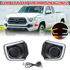 LED Fog Lights for Toyota Tacoma (2016–2022) - Daytime Running Lights, Turn Signal
