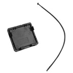 Side Skirt Jack Hole Cover for 2000-2006 Benz S-Class W140 W220