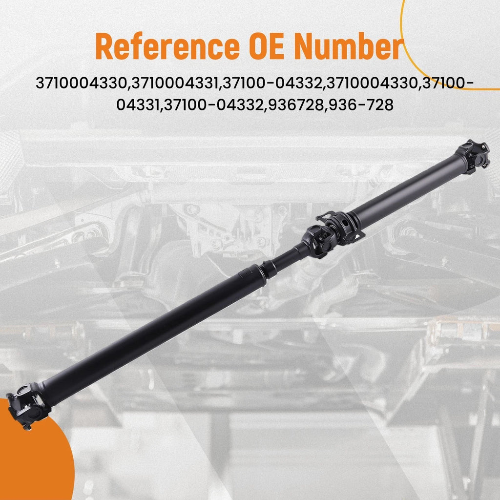 Rear Driveshaft Propshaft Assembly for Toyota Tacoma (2005–2015) 4WD