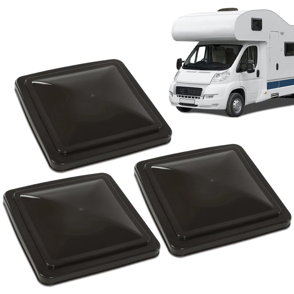 Set of 3 Replacement Roof Vent Covers for Camper RV Trailer