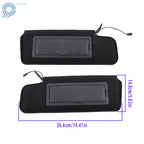 Sunvisor Pair for Chevy Corvette C4 (1984-1996) with Vanity Mirror & LED Light