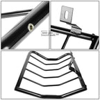 Tail Light Cage Guard for Jeep Liberty (2008–2013) - Black Stainless Steel