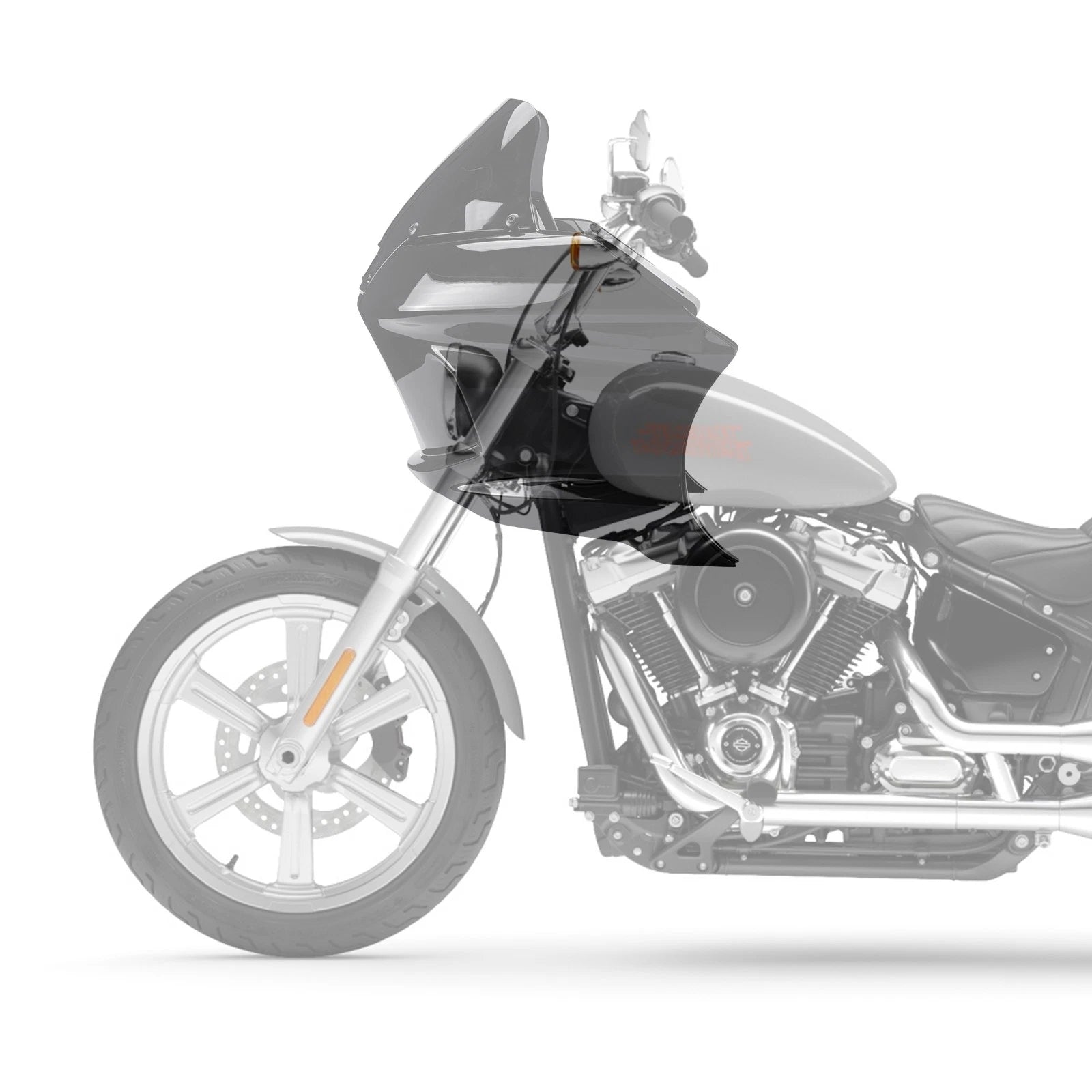 Headlight fairing windshield bracket for Harley Street-Bob FXBB FXBBS (2018–2024)