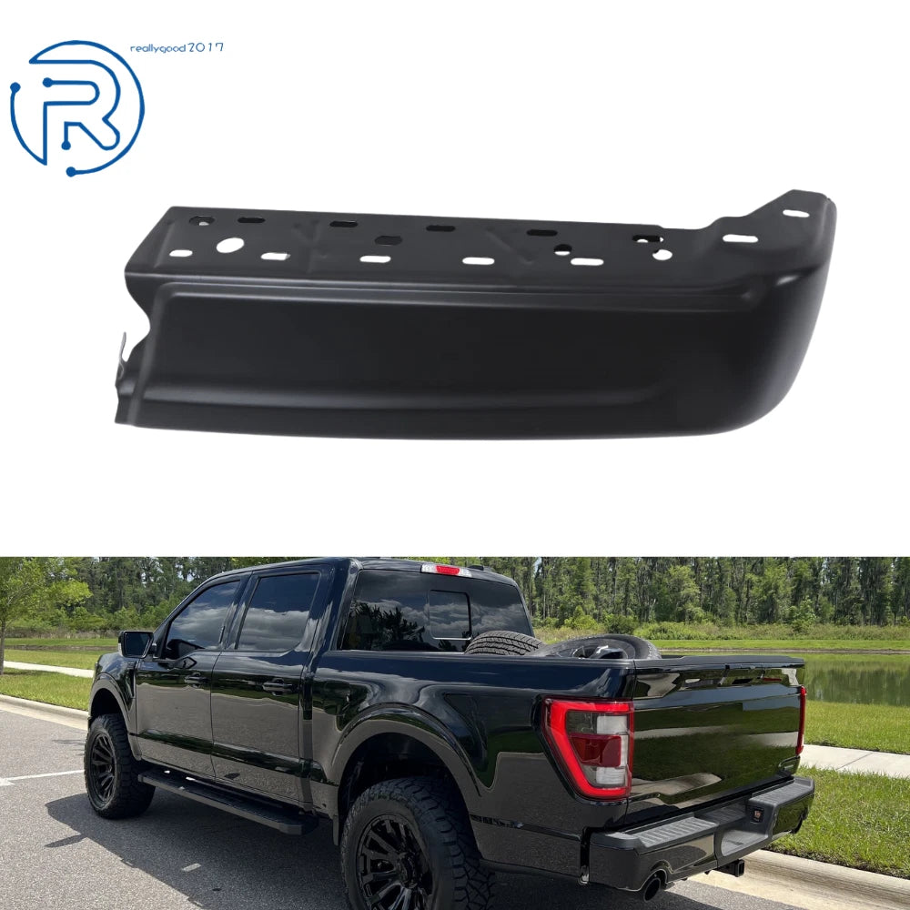 Left Driver Side Rear Bumper End for Ford F-150 (2021–2023)