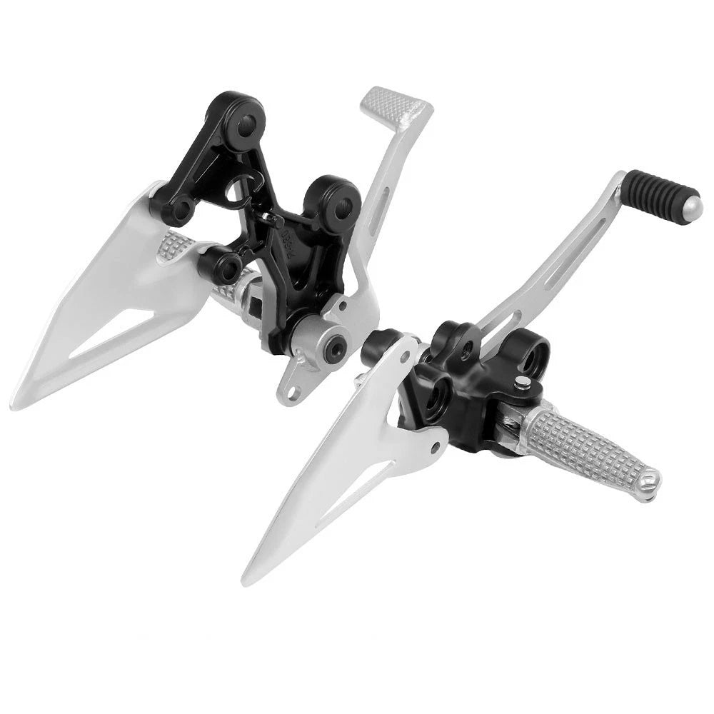 Front Driver Footrests Kit for Kawasaki Ninja 400 (2018–2024) & Z400 (2019–2024)