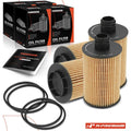 Set of 4 Engine Oil Filters for Jeep Grand Cherokee (2014–2020) Ram 1500 (2014–2018)