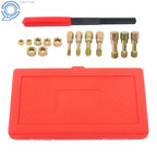 15pcs Metric Thread Chaser Set for Rethreading M6-M12