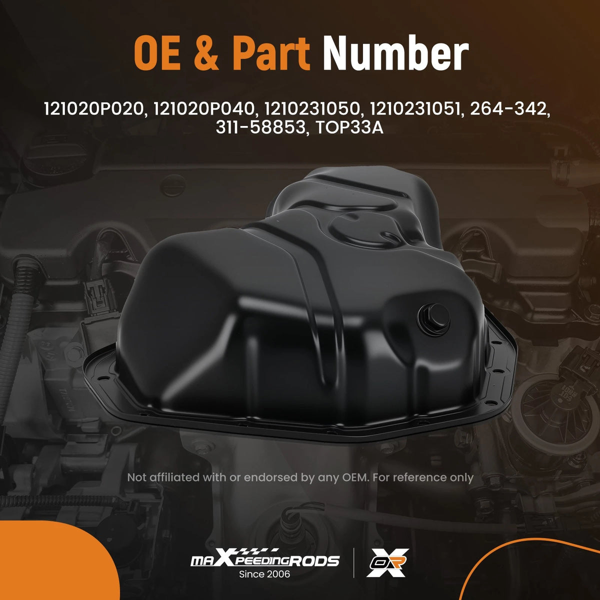 Engine Oil Pan for Lexus ES350 V6 3.5L (2007–2017)