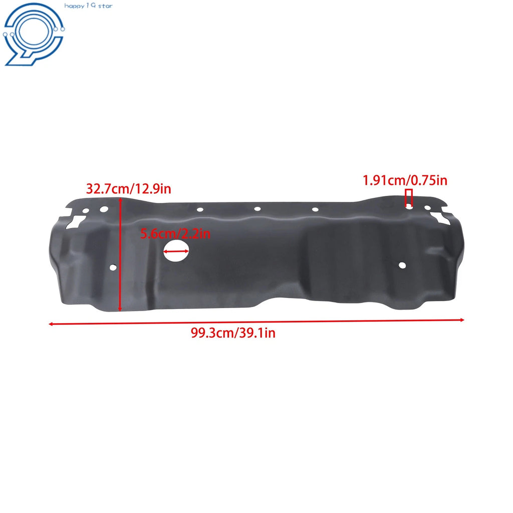 Front Bumper Skid Plate for Jeep Wrangler JK (2007–2018)
