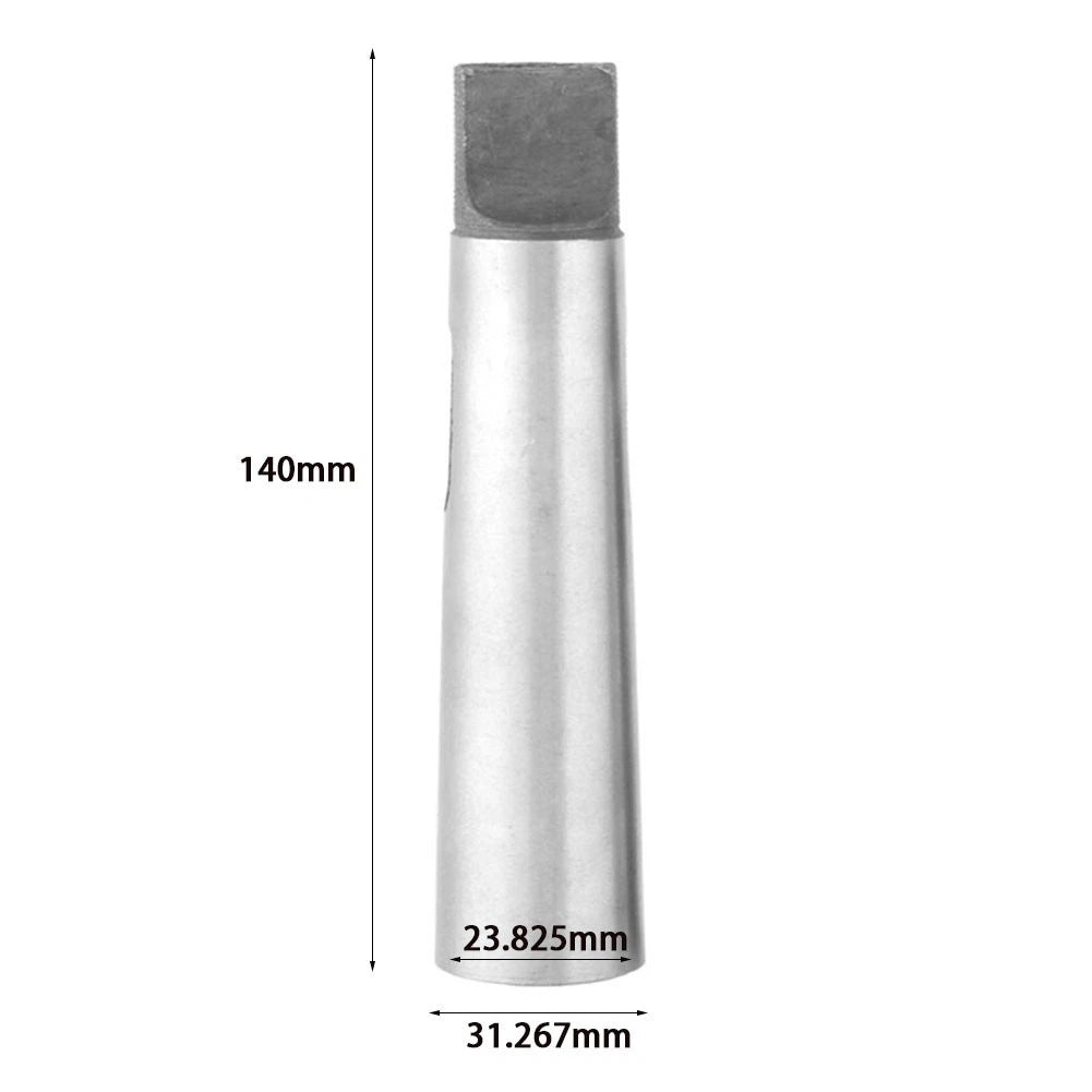 Silver MT Taper Adapter Sleeve for Various Applications (Lengths & Diameters)