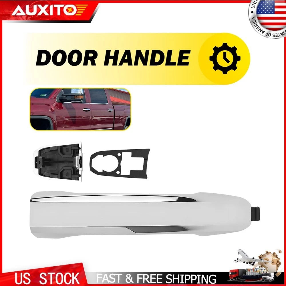 1X Rear Exterior Door Handle for Chevy Silverado/Suburban/Tahoe (2015–2022)