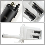 Windshield Washer Fluid Reservoir Tank w/Cap+Pump for Mitsubishi Lancer Wagon (2004)