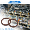 Set of 2 Oil Seal Rotary Shaft Seal FKM Rubber 90x110x13mm 683867305459 for [Make Model] ([YYYY–YYYY])