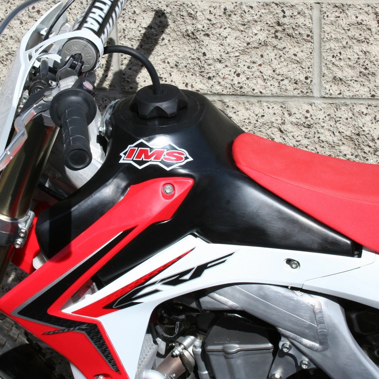 IMS 3.0 Gallon Fuel Gas Tank for Honda CRF450R (2013–2016) - Black