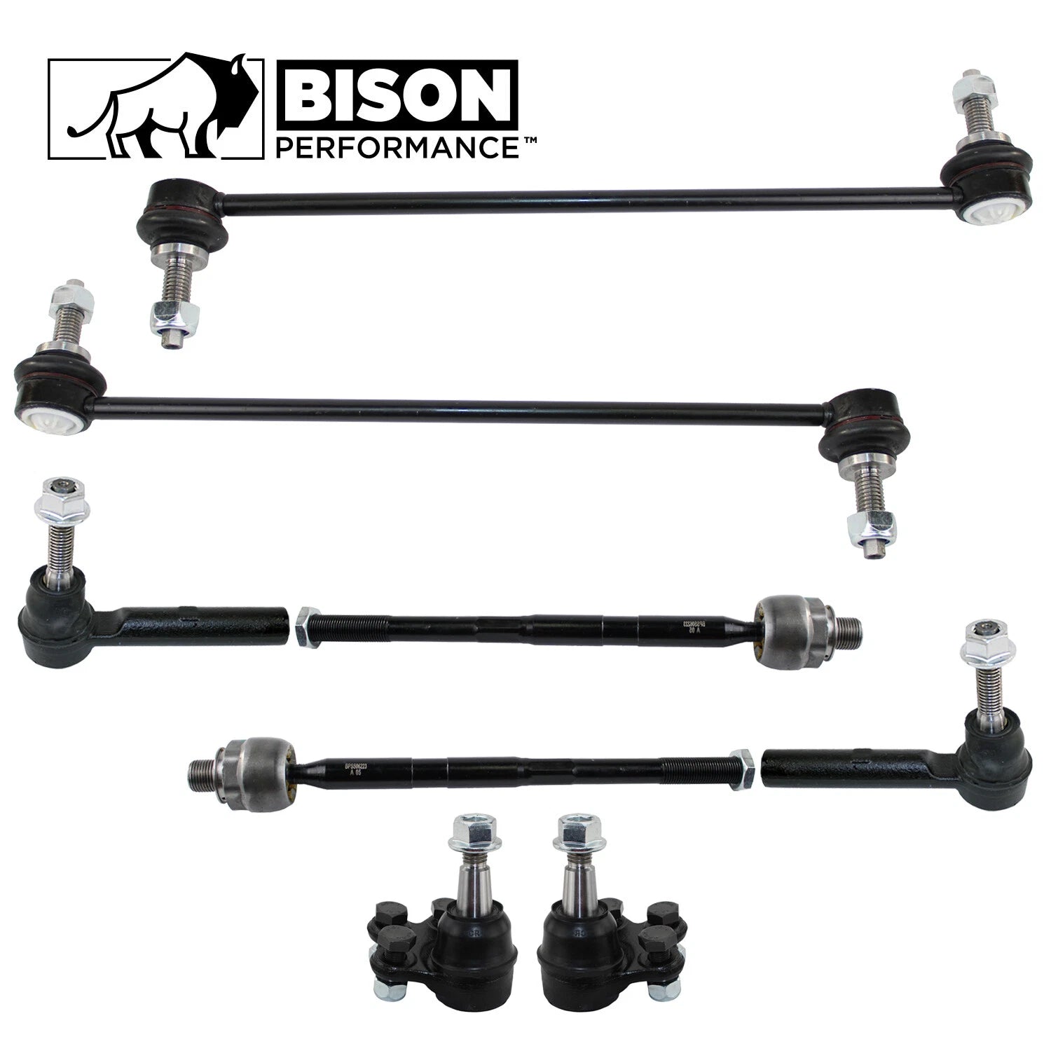 8pc Front Sway Bar Tie Rod Ball Joints Kit for Enclave Traverse
