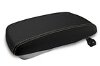 Leather Console Lid Armrest Cover for Hyundai Genesis Sedan (2009–2014) Beige