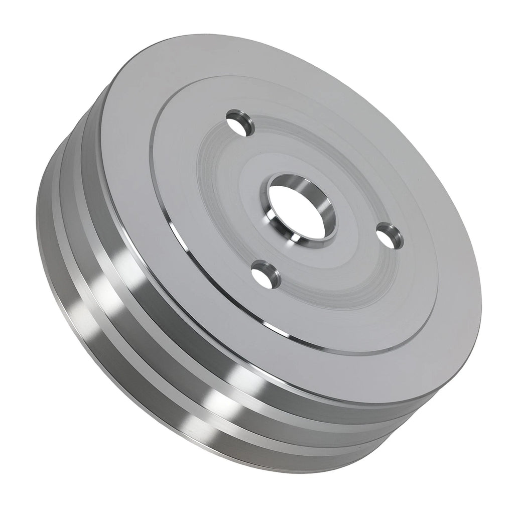Triple Groove Aluminum Crankshaft Pulley for Chevy 396 454 (1965–1990)