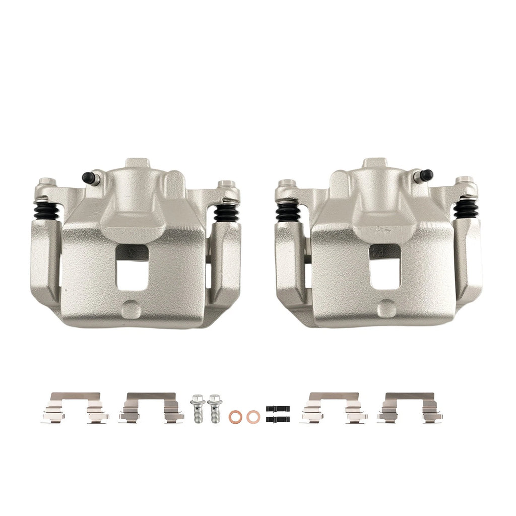 Front Disc Brake Calipers Set for Saturn Ion (2003–2007) with Bracket