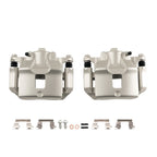 Front Disc Brake Calipers Set for Saturn Ion (2003–2007) with Bracket