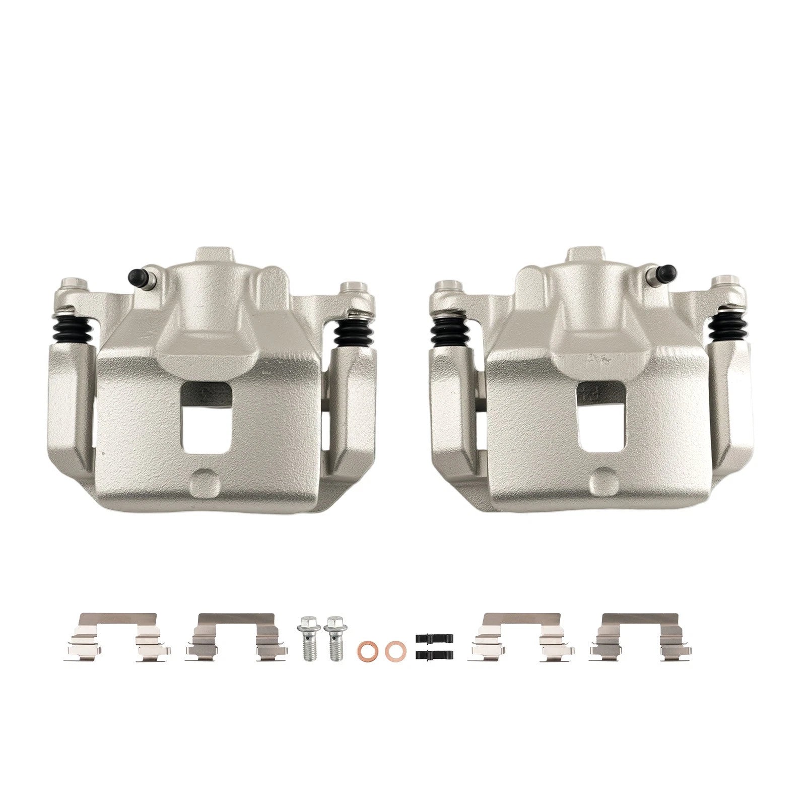 Front Disc Brake Calipers Set for Saturn Ion (2003–2007) with Bracket