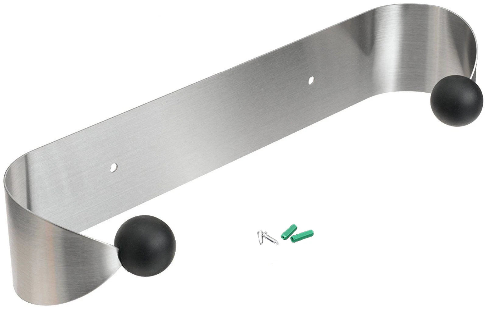 Paper Towel Holder Under Cabinet Wall Mount Steel Rack
