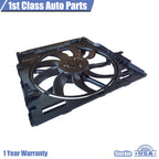 Radiator Cooling Fan Assembly for BMW F15 X5 F16 X6 3.0L 2.0L (2014–2018)