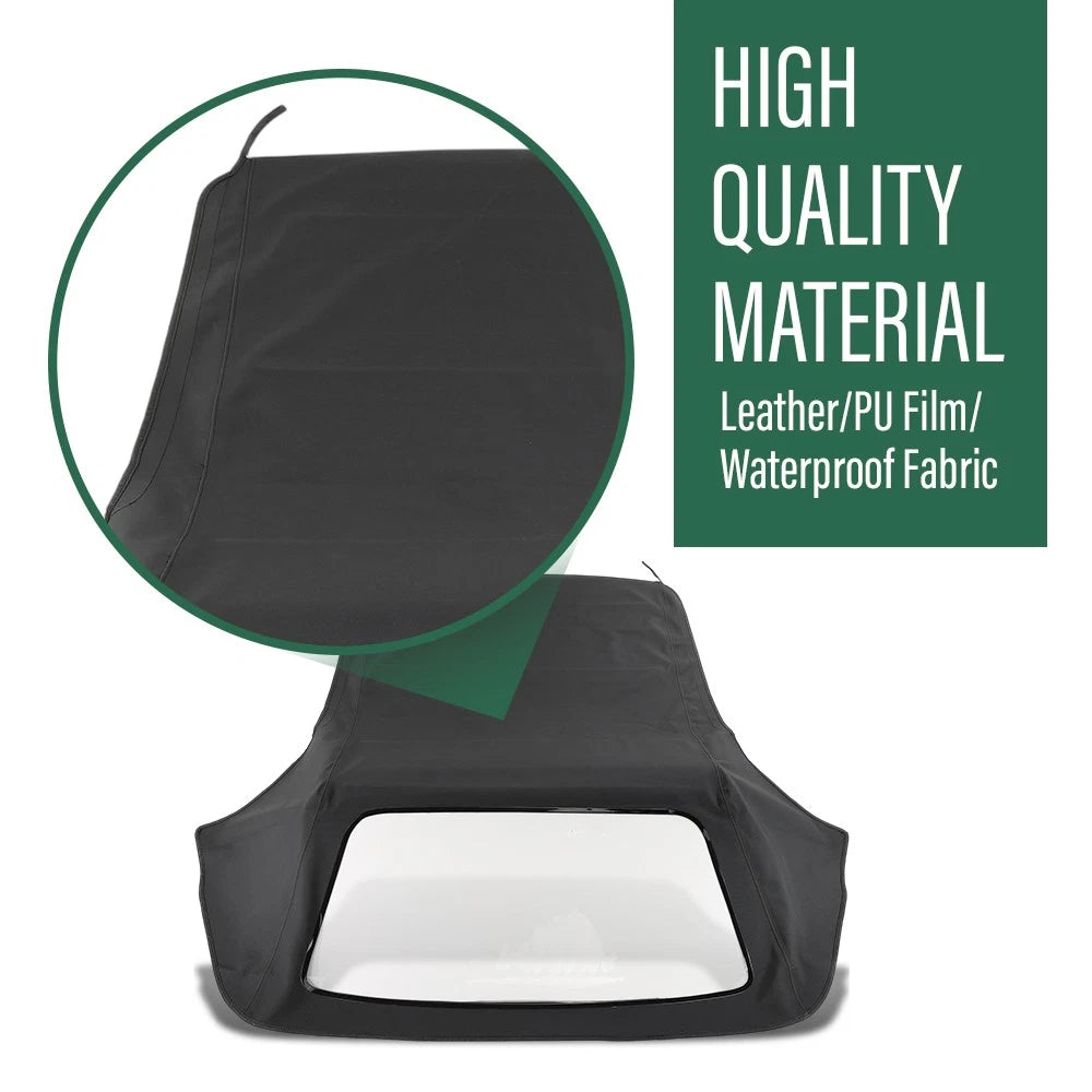 Convertible Soft Top & Plastic Window for BMW 3-Series (1986–1993)