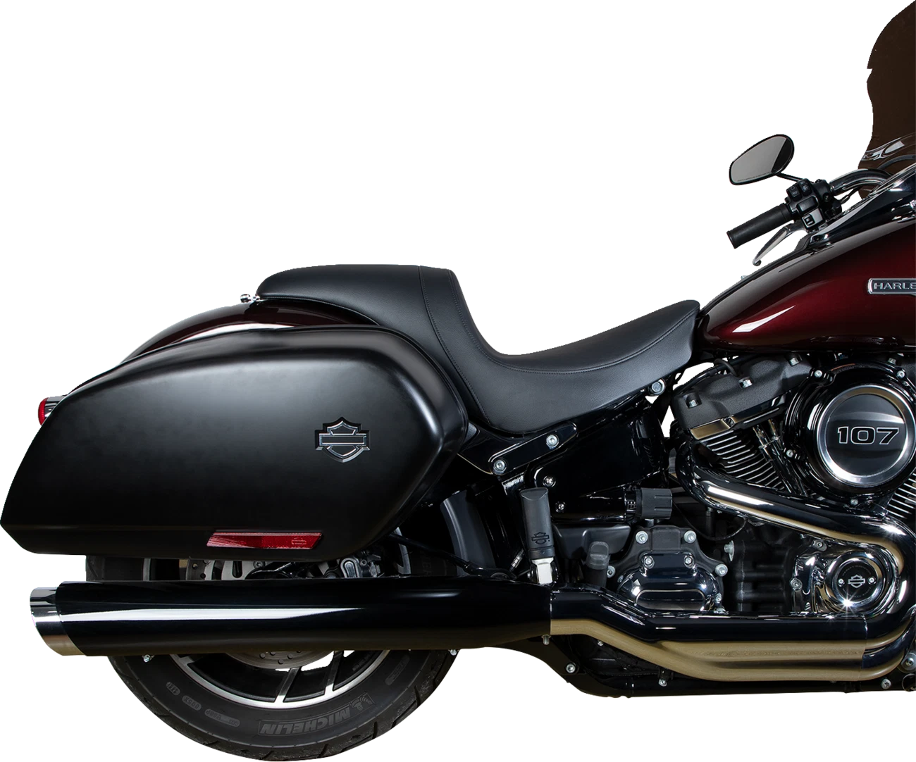 Predator Seat for Harley FLSB/FXLR (2018–2023) - Smooth Vinyl