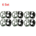 6X Carburetor Gasket Rebuild Kit for Briggs 495770 795083 5083H 5083K