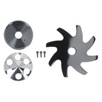 Billet V-Belt Alternator Pulley & Cooling Fan for Holden Chevy