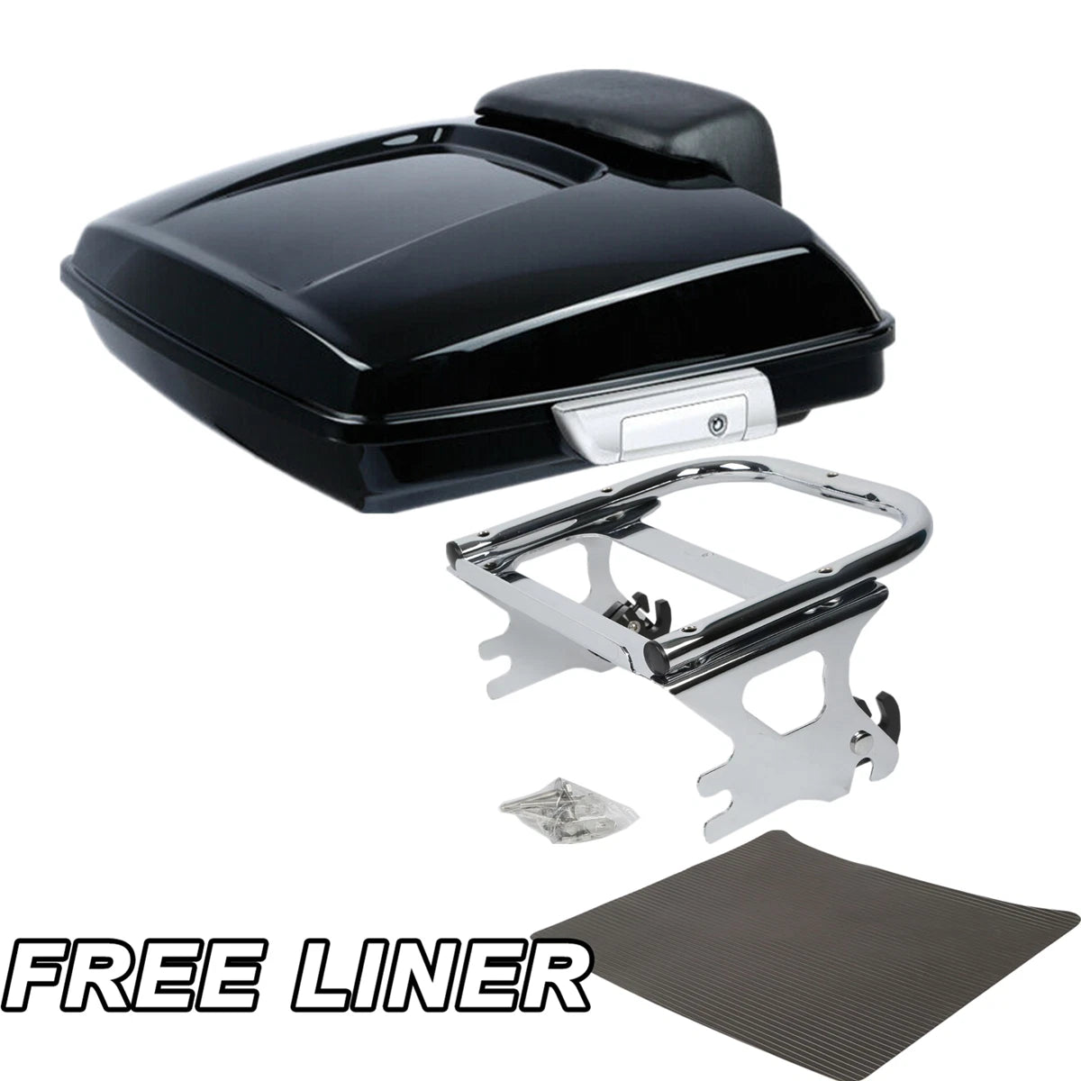 Trunk Pad Mount Rack for Harley Touring Electra Road Glide King (1997–2008)