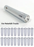 Toggle Switch Extension Clear 2-1/4in Chrome Metal for Peterbilt (2010–2024)