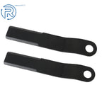 Brush Hog Cutter Steel Blade AR400 for Mower King Skidsteer (Heavy Duty)