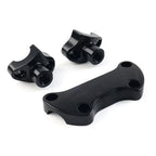7" Handlebar Risers Top Clamp for Harley Dyna Softail Street Bob Sportster (2006-2023)