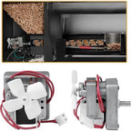 Auger Motor 220V 1.5/1.8/2.0 RPM for BBQ Grill