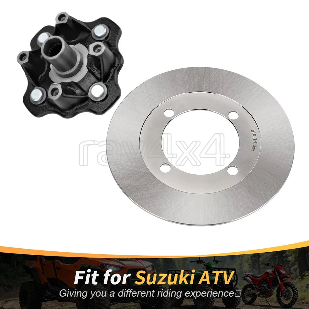 Front Wheel Hub w/ Rotor for Suzuki Vinson 500 LT-A500F (2002–2003) #54110-38F20
