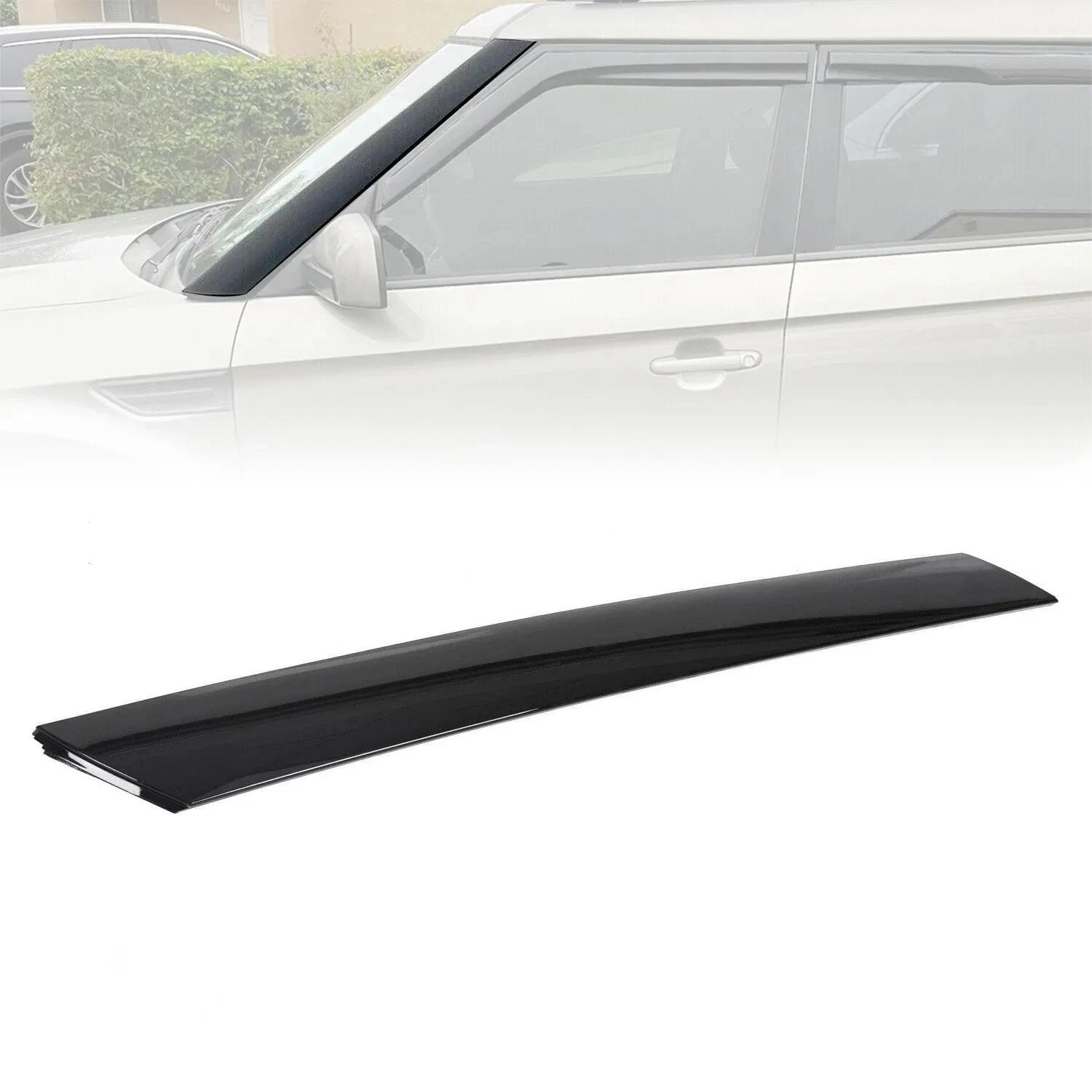 Driver Side Exterior Molding Windshield A Pillar Trim for KIA Soul (2010–2013)