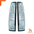 White Lens Tail Light Rear Lamp for Nissan Navara D21 (1990-1996)