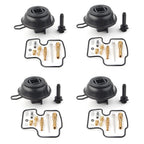 Set of 4 Carburetor Repair Kits for Honda CBR400 NC29 CBR250 NC22