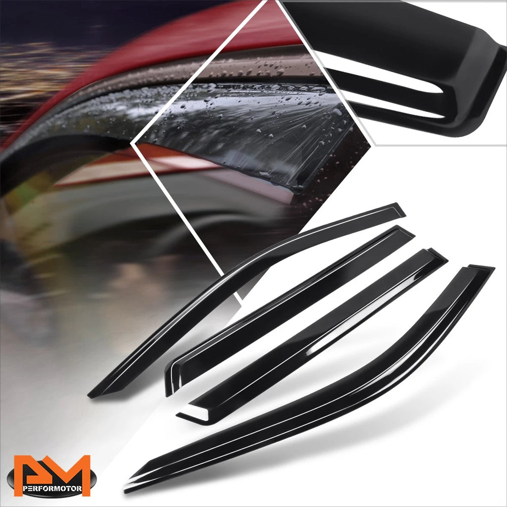 Set of 4 Tape-on Window Visors for 2021–2024 Chevy Tahoe/GMC Yukon