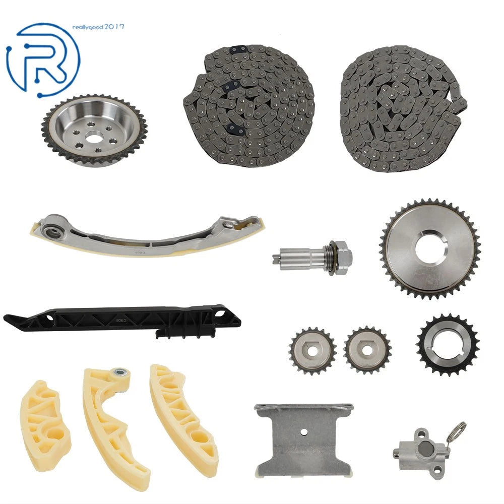 Timing Chain Kit + Oil Pump for Chevrolet Malibu Equinox GMC Pontiac 2.0-2.4