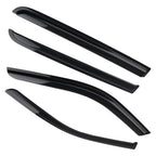 Window Rain Vent Deflector for Dodge RAM 1500 Crew Cab (2009–2018) Acrylic