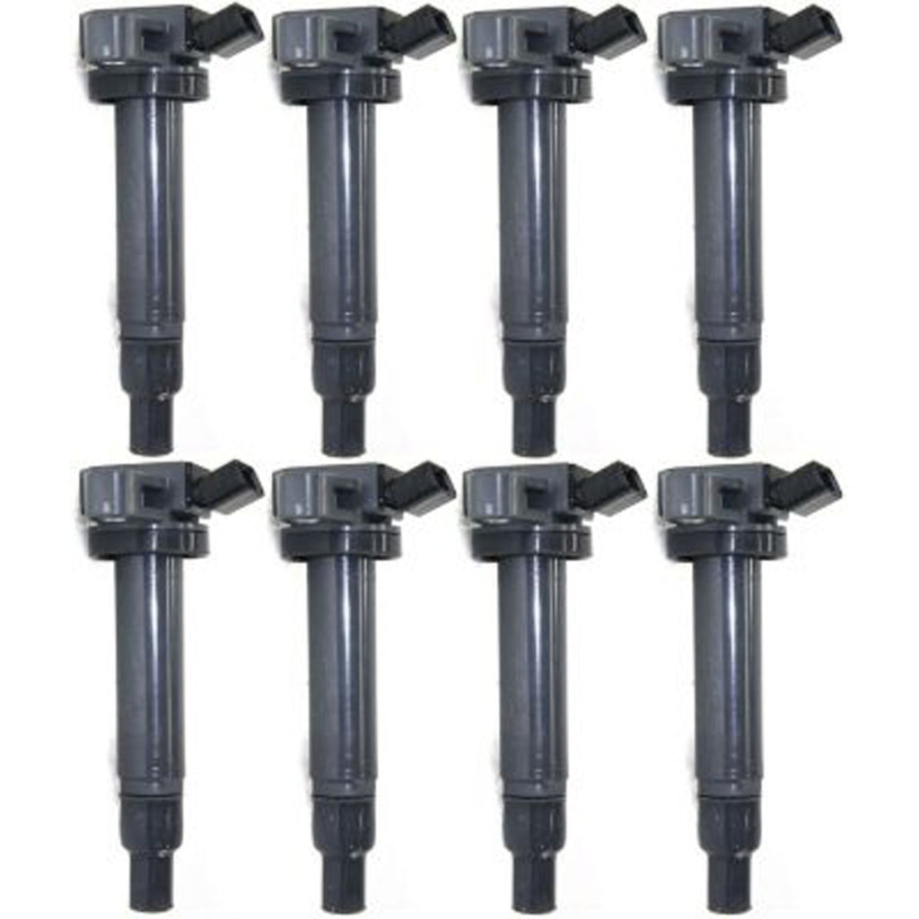 Set of 8 Ignition Coils for Toyota 4Runner, Sequoia, Tundra, Lexus SC430