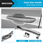 Chrome Front Right RH Outer Door Handle for Nissan X-Trail T31 (2007–2013)