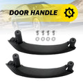 2X Black Interior Door Pull Handle Panel for BMW F25 X3 F26 X4 (2011–2017)